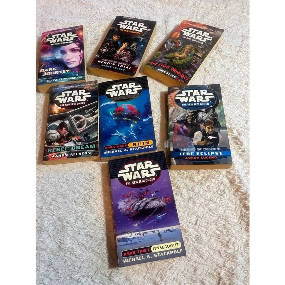 Star Wars the new Jedi order Paperback Set